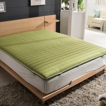 잉글랜더 미라클 블랙폼 접이식 순면 매트리스, 그린
