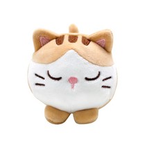 모찌모찌 애니멀 바디형 핫팩 인형 베르, 7cm, 혼합색상