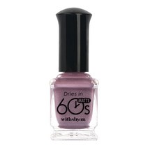 위드샨 60초 매니큐어 무광 9ml, M35 빈티지로즈, 1개