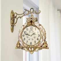 함께 부엉이 양면 시계, 신주