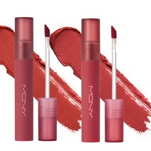 맥퀸뉴욕 베이크드 벨벳 틴트 4g x 2종, 1 베이크드 토마토, 3 베이크드 애플, 1세트