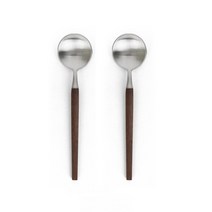 골든벨금속 메이플 티스푼, 혼합색상, 2개