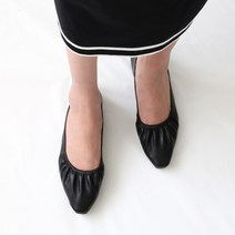 단골언니 썸원 셔링 밴딩 플랫슈즈