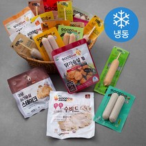 굳닭 닭가슴살 맛보기 23팩 세트 (냉동), 1세트