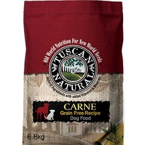 토스칸 카르네 그레인프리 독 푸드 건식사료, 칠면조고기, 6.8kg, 1개