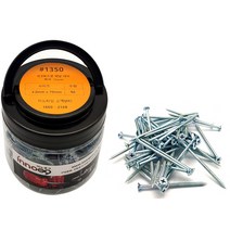 이노공구 석고보드용 외날 나사 백색 4.2 x 75 mm 1350, 50개