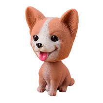 알럽홈 차량용 강아지 흔들인형 피규어, 웰시코기