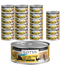로투스 캣 그레인프리 주식캔 24p, 닭, 78g, 24개