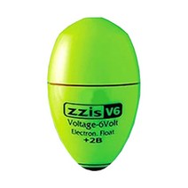 찌스 브이6 전자 낚시찌 2B VB-2BW, GREEN, 1개
