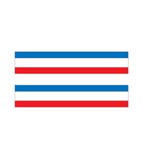 헥시스 골프 프랑스 라인 스티커 2p, 혼합색상