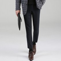 업클라스 남성용 겨울용 시크릿밴딩 9부길이 기모 본딩 슬랙스 c02z