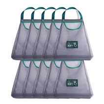 마켓감성 야채 저장 메쉬 가방, 혼합색상, 10개