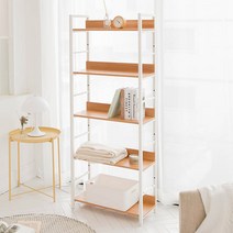 샤바스 스칸디나 파티션 책장 선반 5단, 화이트