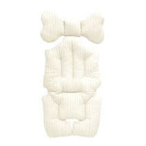 마롤로뜨 100수 누빔 유모차 라이너 유모차시트, 아이보리