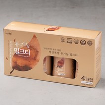 범산목장 유기가공식품 인증 유기농 밀크티 4p, 800ml, 1개