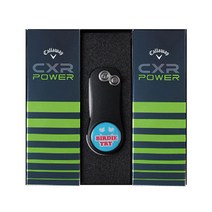 캘러웨이 CXR POWER 골프공 2피스 6구 + 피치픽스 비틀 세트, 골프공(화이트), 피치픽스(블루), 1세트