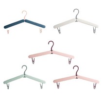 PINMOO 여행용 접이식 옷걸이, 랜덤발송, 5개입