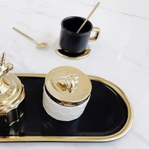 뮤에떼 인테리어 소품 허니 캐니스터 보석함, 1개