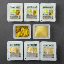 으뜸 핸드메이드 단무지 100g x 4팩 + 피클 100g x 4팩, 1세트