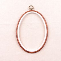 후프 고무 자수틀 타원형 160 x 230 mm A/18/1, 1개