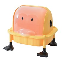 보노하우스 펭귄 스토리지 박스 옐로우, 1개