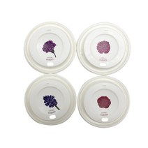 플라워가든 330/390ml 겸용 종이뚜껑 84 x 15 mm, 1개입, 50개