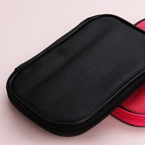 레인보우 코바늘 세트 + 파우치 블랙, 1세트