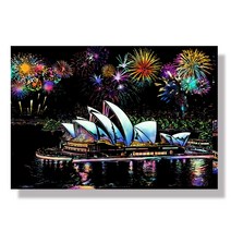 가팡 나이트뷰 스크래치북 브로마이드 세트, 05 시드니