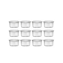 WECK 서울 몰드 NO.976 165ml, 12개, 기본구성(몰드 + 유리뚜껑)