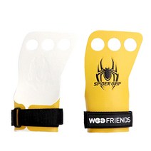 와드프렌즈 크로스핏 스파이더 그립2 3구 좌우 세트, 옐로우