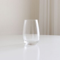 코지테이블 카페 내열 동글이 유리컵 M 370ml, 1개