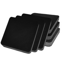 유일테크 사각 조각매트 6p, 검정
