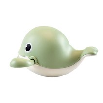 베베라팡 유아용 헤엄치는 바다 친구들 물놀이 장난감, 고래 민트