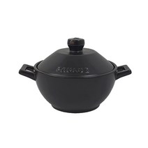 파울러스 UA 내열 뚝배기 16.5 블랙, 16.5cm, 1개