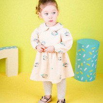 몰리멜리 여아용 눈누난나 카라 상하복 세트