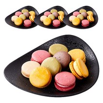 오리스타 마브로 플로우 서빙접시 20cm, 4개, 서빙접시 4p