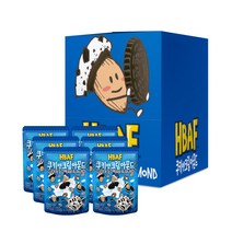 바프 쿠키앤크림 아몬드, 40g, 6개