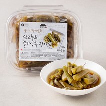 일미 아삭매콤한 산고추 앤 줄기상추 장아찌, 500g, 1개