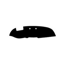 차모아 대쉬보드커버, 기아 쏘렌토더마스터 2019년형(HUD 유 / 센터스피커 무), 블랙