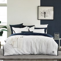 슬립앤슬립 헤이마 뉴사바트 누비 이불 커버, 화이트