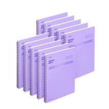 모트모트 오리지널 스프링북 스퀘어드, 바이올렛, 10개