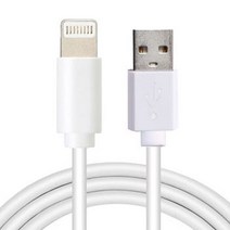 ableTech 초고속 8핀 롱 충전 케이블, 3m, 화이트