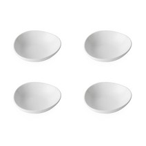 에라토 페블 조약돌 찬기 9cm, 화이트, 4개