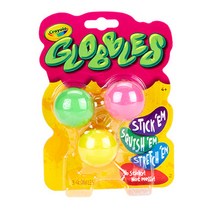 글로블스 끈끈이볼 크레욜라 3p, 랜덤발송, 1개, 60g