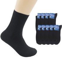 BYC 남성용 신사 정장 중목 양말 10족