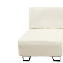 리빙모어 미니멀 카우치나노 암리스 베드 커버, 크림