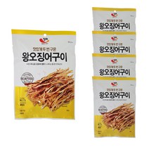 정화식품 왕오징어구이, 40g, 5개