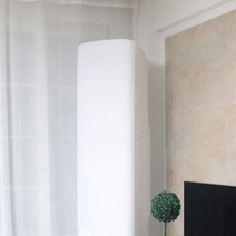 난달라 삼성 Q9500 커버 스탠드 + 벽걸이 세트, 화이트