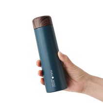 르리에 할로 미니 보온보냉병, 블루, 250ml