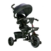 블랙스미스 트라이크 유아자전거 접이식폴딩 유아세발자전거 사은품 바람막이 증정, 1-블랙